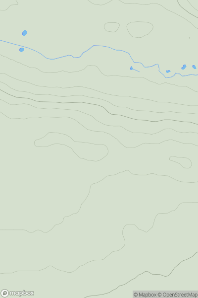Thumbnail image for Beacon Hill [The River Tees to The Wash] [TA142748] showing contour plot for surrounding peak